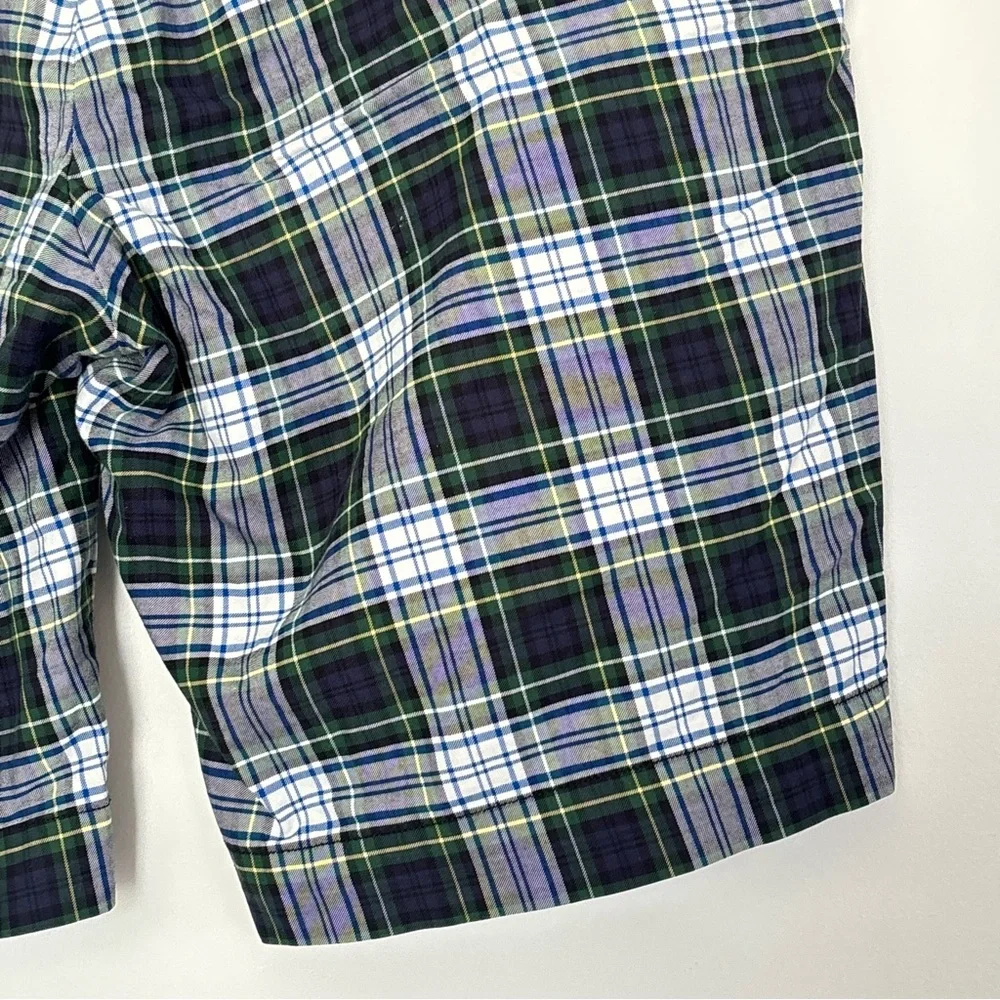 Polo Ralph Lauren Men's Classic Checkered Bermuda Shorts Size 35 Preppy *D71